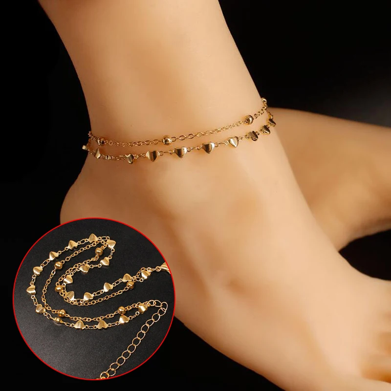 18styles Initial Vintage Summer Beach Foot Anklet For Women Bohemian Female Anklets Bracelet On the leg Jewelry Christmas Gifts 18styles Initial Vintage Summer Beach Foot Anklet For Women Bohemian Female Anklets Bracelet On the leg Jewelry Christmas Gifts