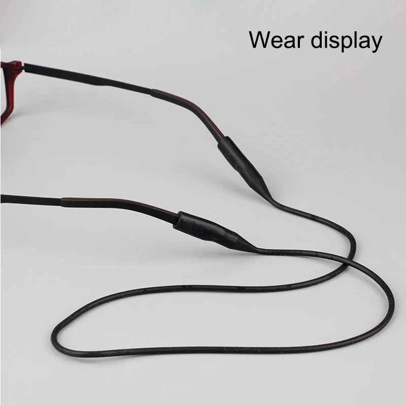 

56cm Silicone Glasses Chain Strap Cable Holder Neck Lanyard for Reading Glasses Keeper JS25
