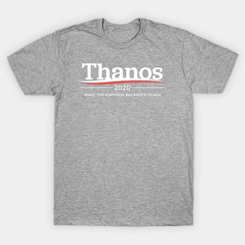 Thanos 2020-сделать вселенную сбалансированной снова футболка thanos Pthanos 2020 сделать unverse
