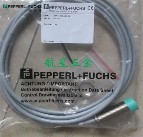 Pepperl+ Fuchs Бесконтактный переключатель B+ F датчик приближения NBN12-18GM50-E2-M Индуктивный датчик переключатель низкого напряжения