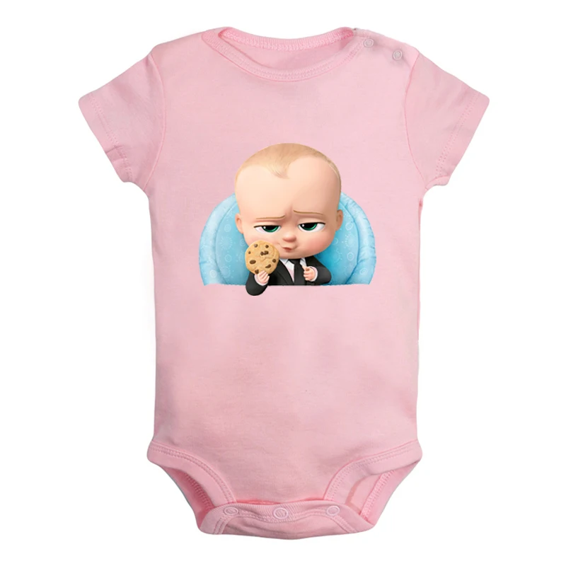 JcBaby2218PD Комплекты одежды для новорожденных мальчиков и девочек с надписью «Boss Baby Dream Up»; комбинезон с принтом для малышей; боди с короткими рукавами; хлопковая одежда - Цвет: JcBaby2218PD