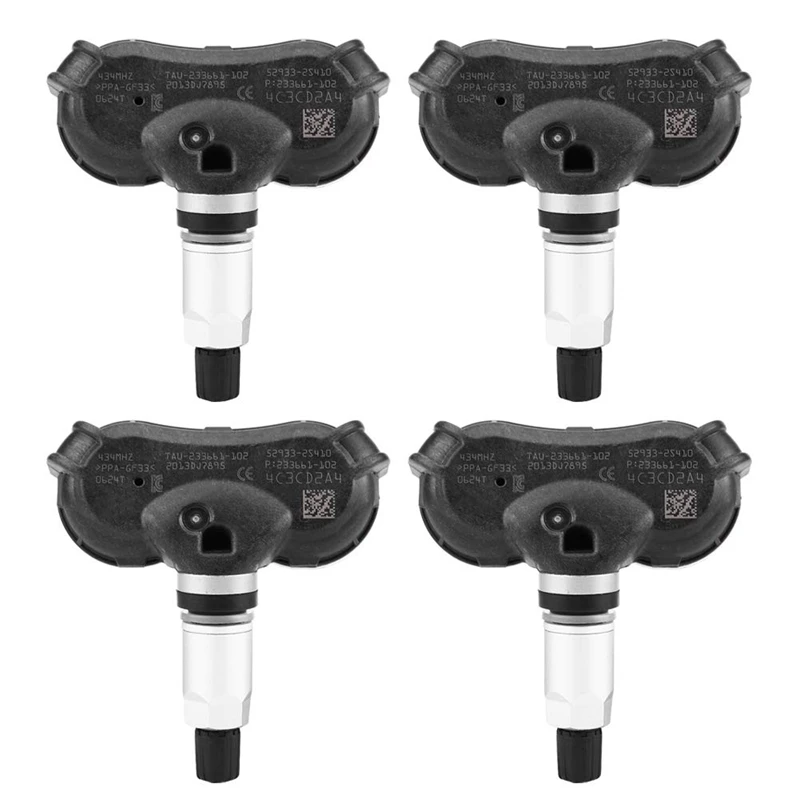 Автомобильные TPMS датчики контроля давления в шинах для Kia Sportage Hyundai IX35 52933-2S410 4 шт |