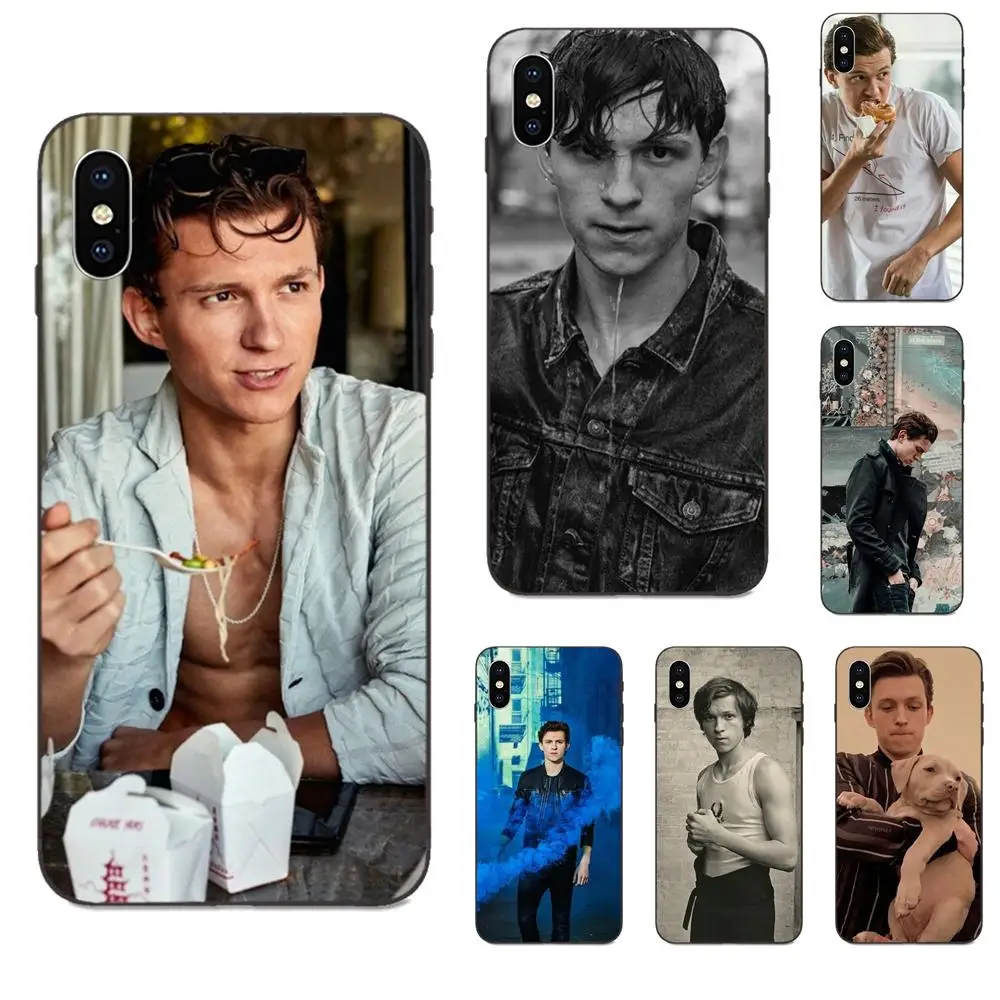 Для Galaxy A3 A5 A6 A6s A7 A8 A9 A10 A20E A30 A40 A50 A60 A70 A80 A90 Plus 2018 мягкие ТПУ чехлы Capa Cover Tom Holland |