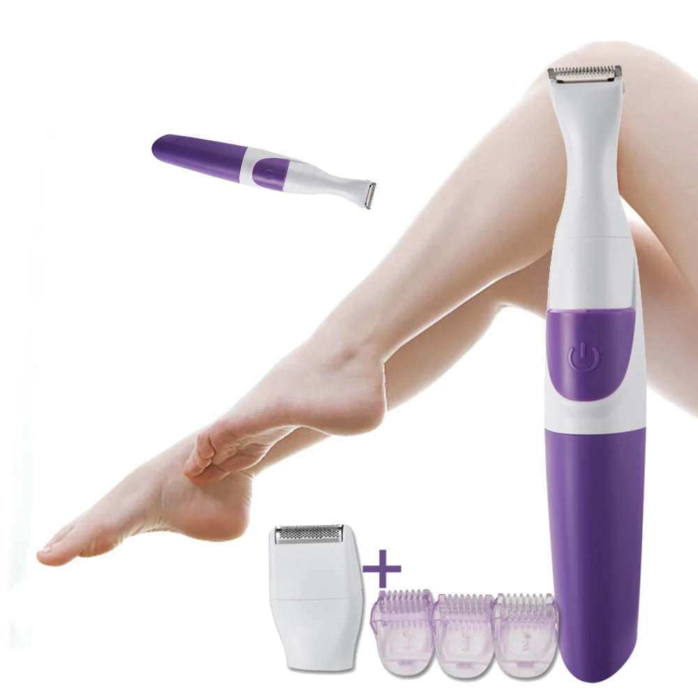 

Dual Use Dry Wet Women Hair Removal Female Bikini Hair Trimmer Shaving Machine Women Shaver Razor Machine