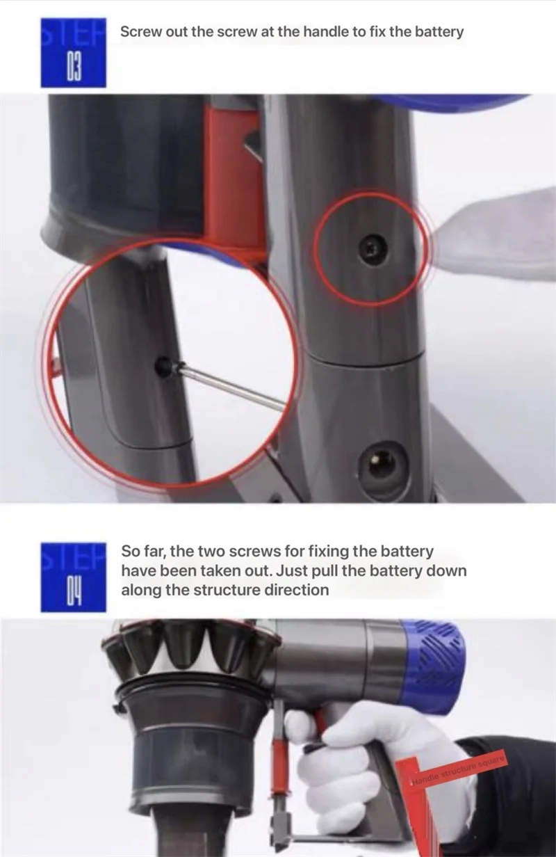 6000mAh suitable for Dyson V6 V7 V8 V10 V11 DC31A DC34B series battery SV03 DC62 SV10 SV11 SV12 SV14 SV15 vacuum cleaner battery Hac33993fb0e947148f663421501c6948z