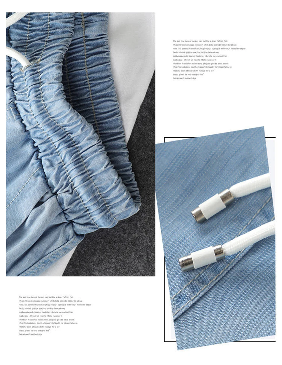 Fashion Casual Style Cotton Pants Leisure BF Harajuku Pants Summer Womens Elastic Waist Solid Basic Retro Loose Pants Trousers