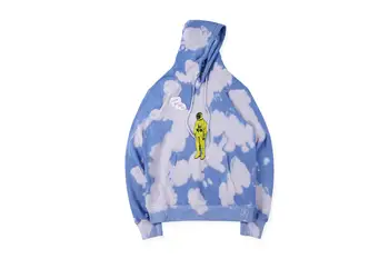 

19SS TRAVIS SCOTT ASTROWORLD Tie-dye Hoodie Kanye Hip Hop Astronauts Tee High Quality Streetwear Travis Scott Sweatshirt Men
