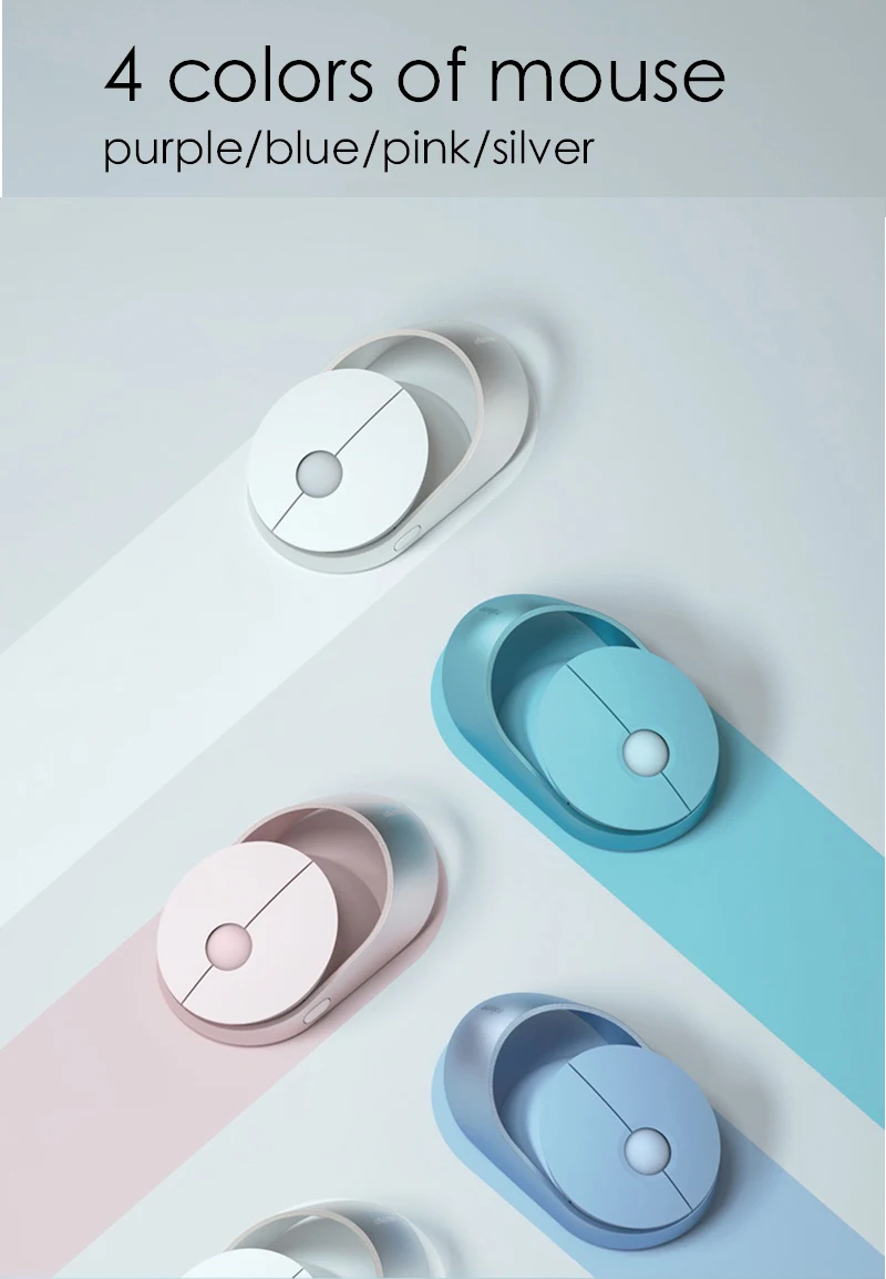 mouse sem fio livremente-alternar entre bluetooth 5.0