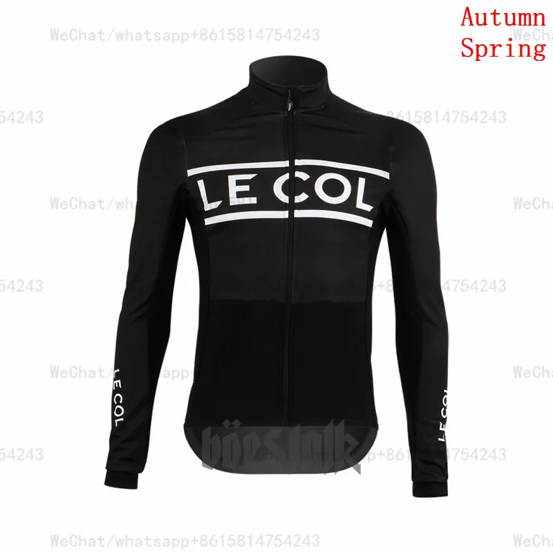 autumn jacket Le col велосипедная одежда для мужчин wiggins осень с длинным рукавом велосипедный теплый велосипед bh гоночный на заказ спортивный велосипед Майо ciclismo - Цвет: autumn jacket