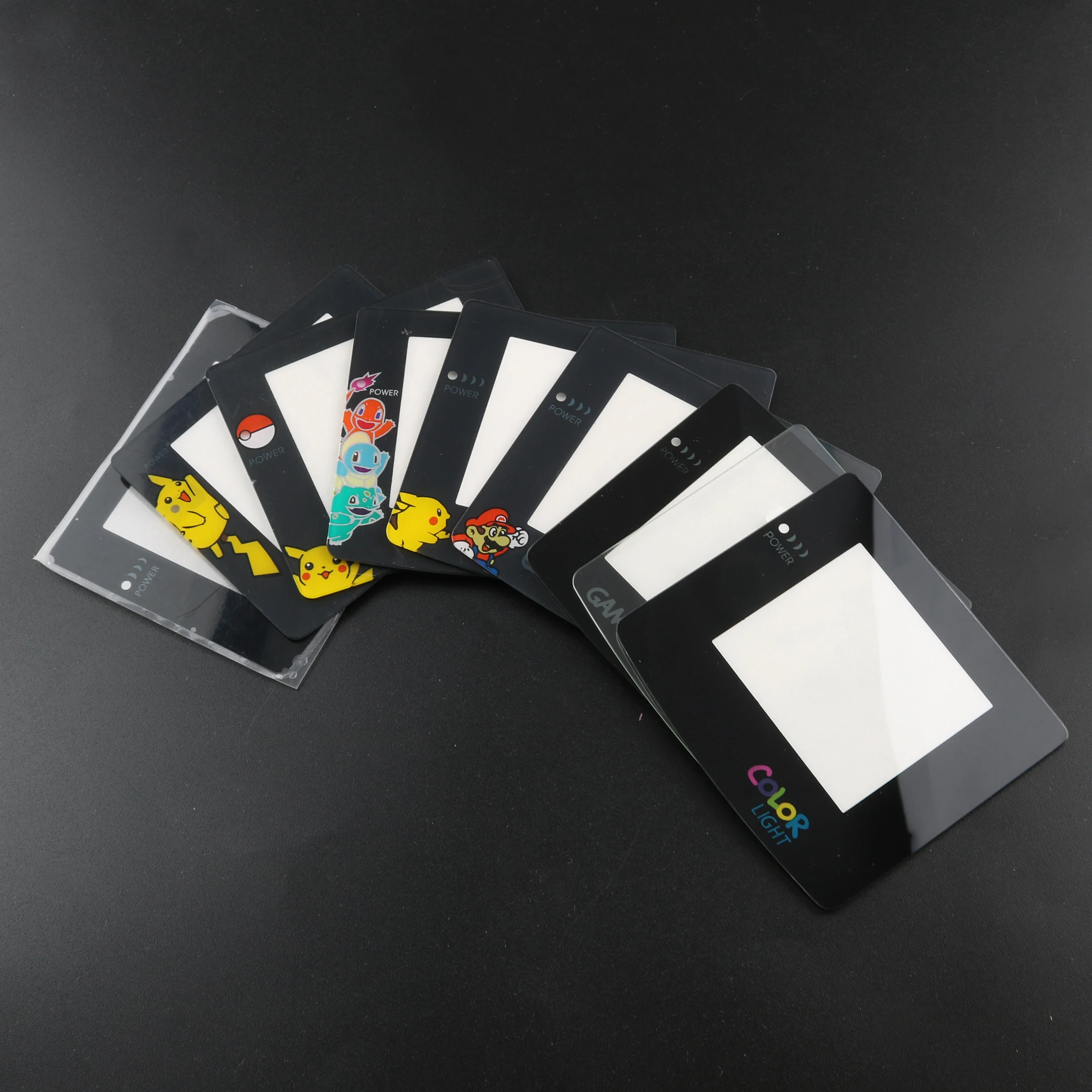 YuXi пластиковый материал чехол для объектива экрана Gameboy цветной авансовый карман