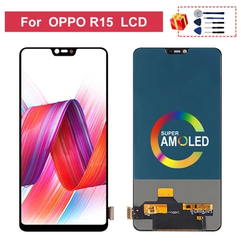 

6.28" LCD Display For OPPO R15 LCD Display Touch Screen Digitizer Replacement Assembly Parts With Frame For OPPO R15 Screen
