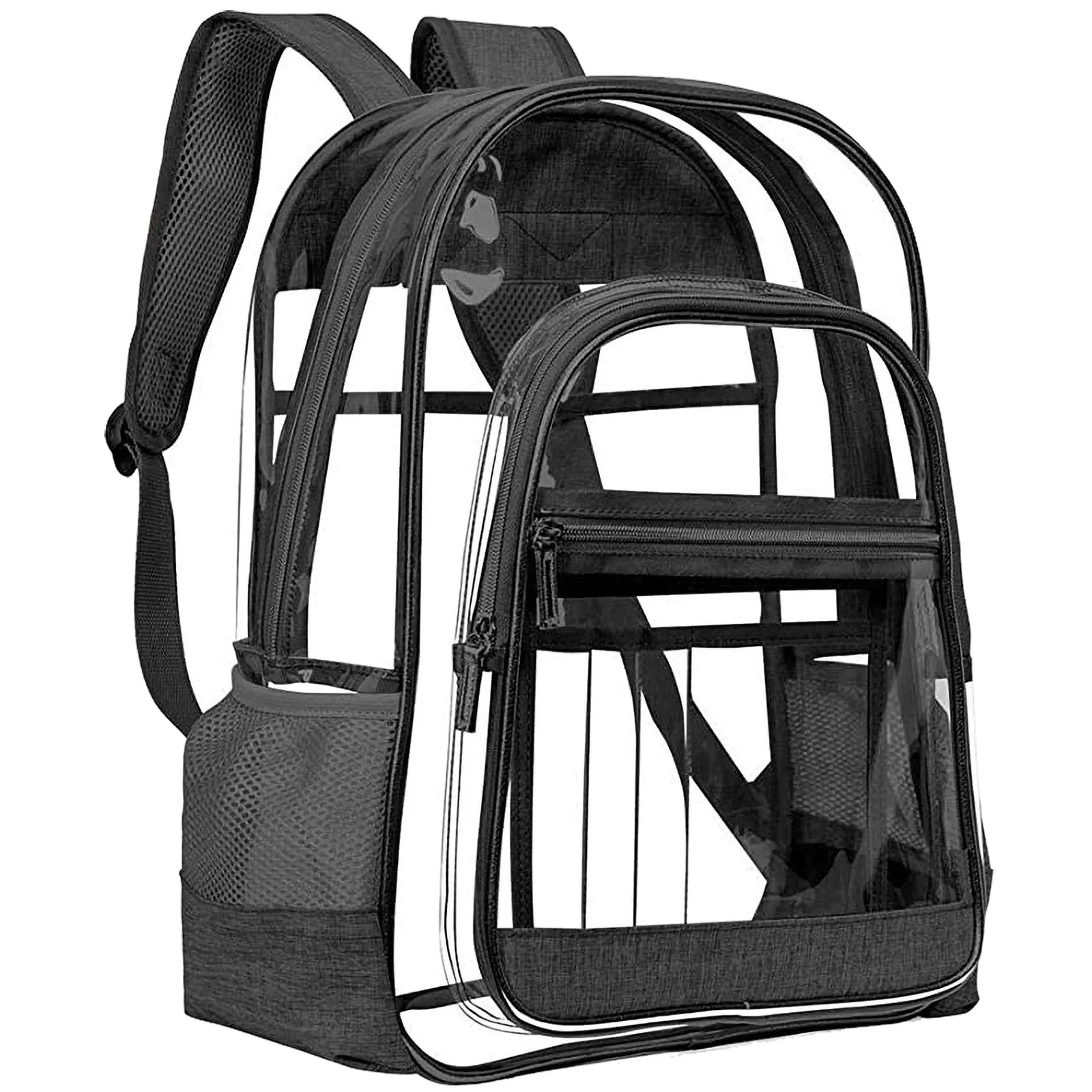 PVC Transparent Backpack Bag Fashion Waterproof Student School Bags Jelly Travel Beach Swimming Kit Bag For Men Women Rucksack 