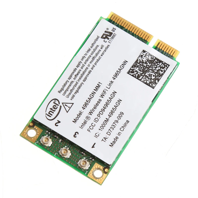 Intel Link 4965agn Mm1 Mm2 MRW Mini Pci-e Wireless Wifi Card 802.11 a B G N 