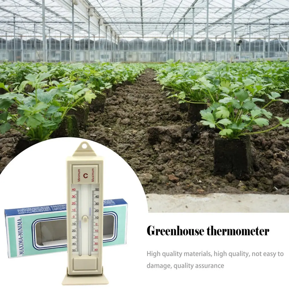 Gardman Wall Thermometer Ideal for use in greenhouses gardens Centigrade Farenhit X1 