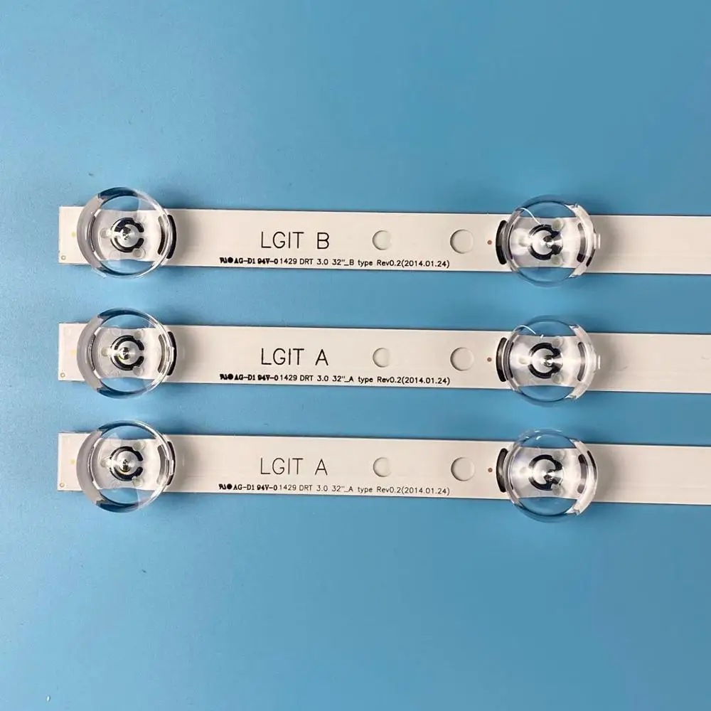 Светодиодная подсветка 6 светодиодов 590 мм для LG innotek drt3.0 32 дюйма LGIT UOT A B 6916l 1974A 6916L