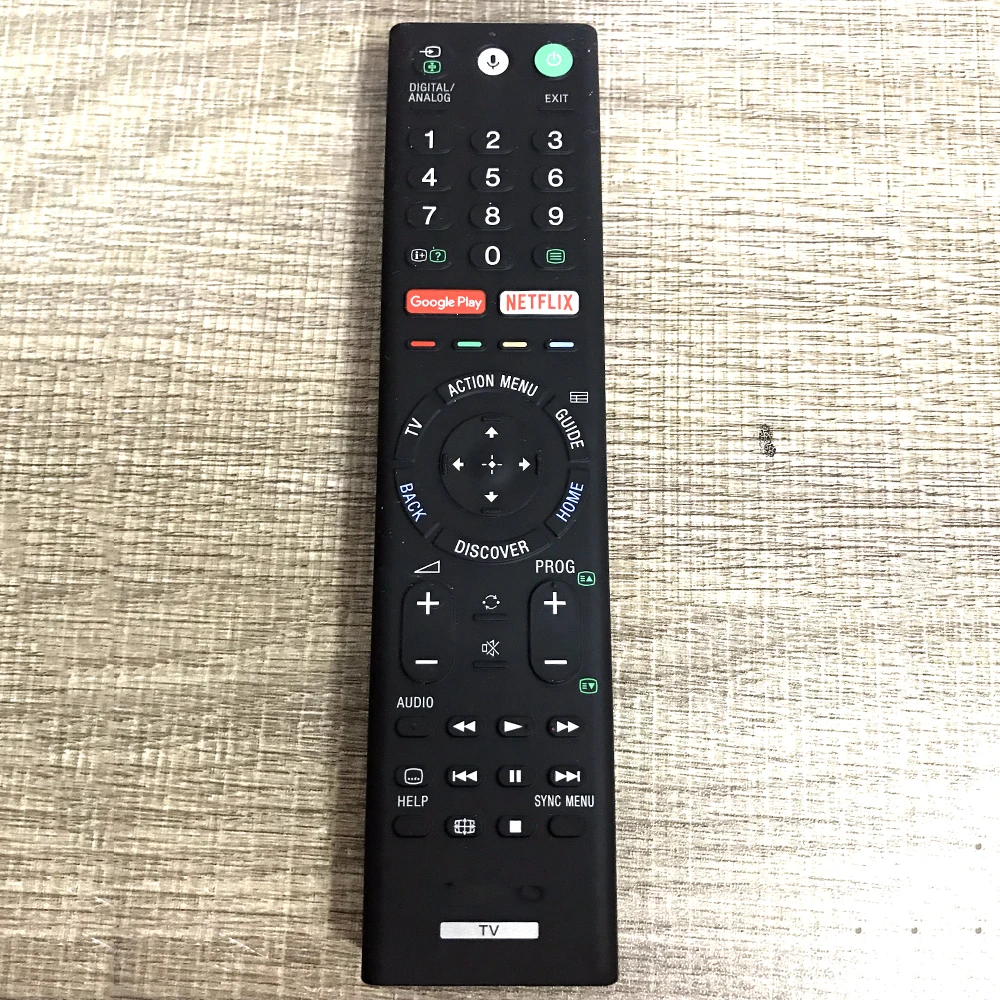 

Used Original RMF-TX201P Remote Control For Sony TV with Netflix Google Play