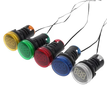 

22mm AC 50-380V Thermometer Indicator Light LED Digital Display Temperature Measuring Induction Ranging led Modules Accessory