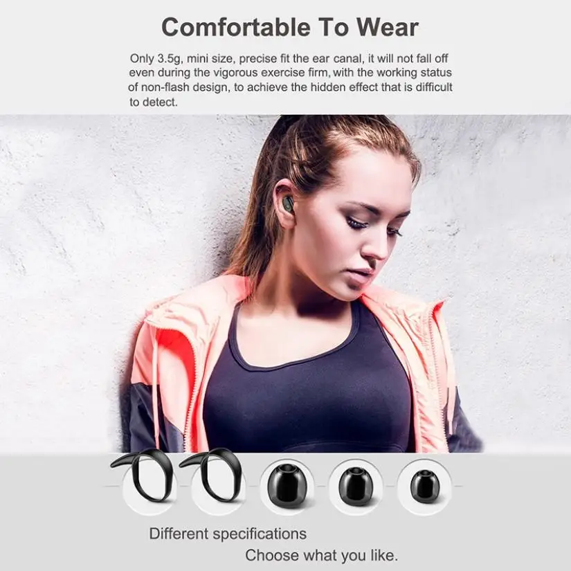 Bluetooth Earphone Solar Charge Wireless Headphones Bluetooth Air Stereo Earphones Ear Buds Gaming Headset for Android IOS Phone