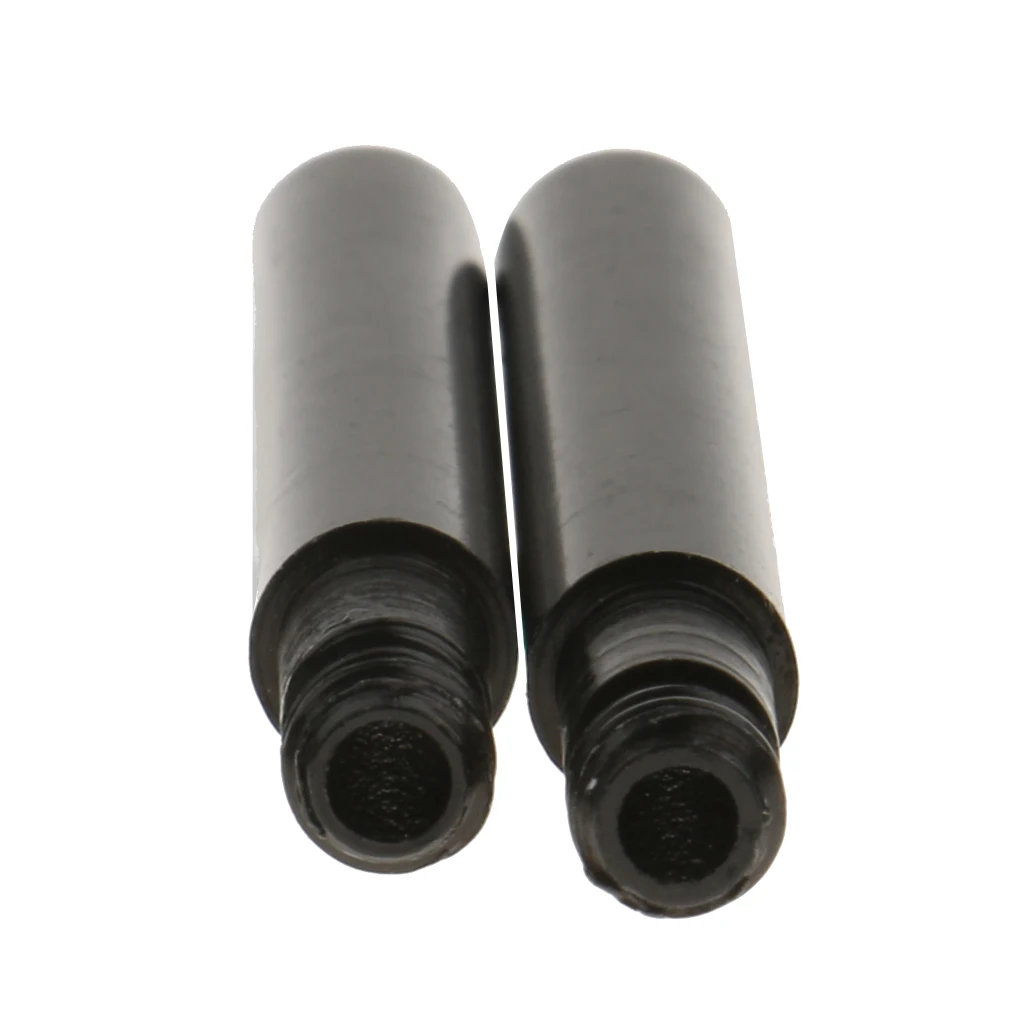 2pcs Cycling Bike Bicycle Presta Valve Extensions Extender 40mm Black