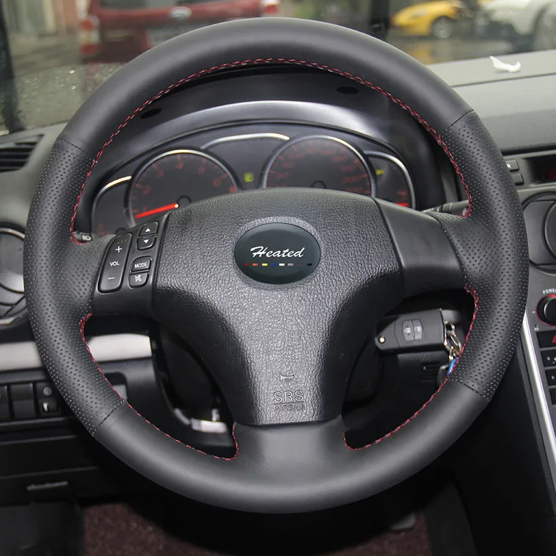 Крышка рулевого колеса автомобиля для Mazda 3 Axela 2003 2009 6 Atenza 2004 2008 5 2010 Оплетка на руль