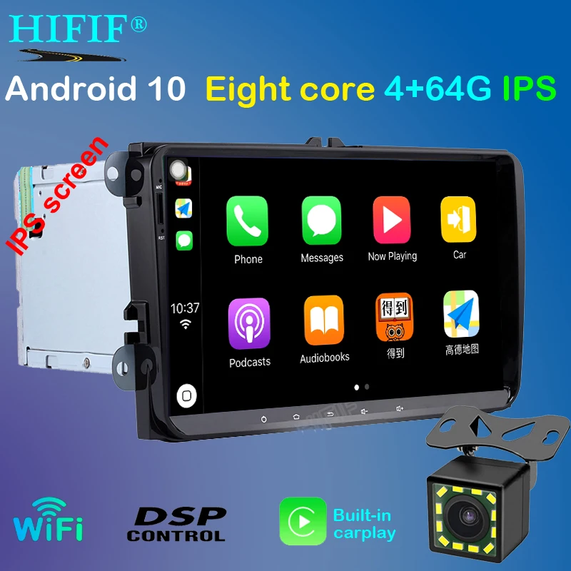 PX5 DSP 2 din 9 ''Android 10 4G RAM автомобильное радио стерео GPS Navi для VW Passat B6 CC Polo GOLF 5 6 Touran
