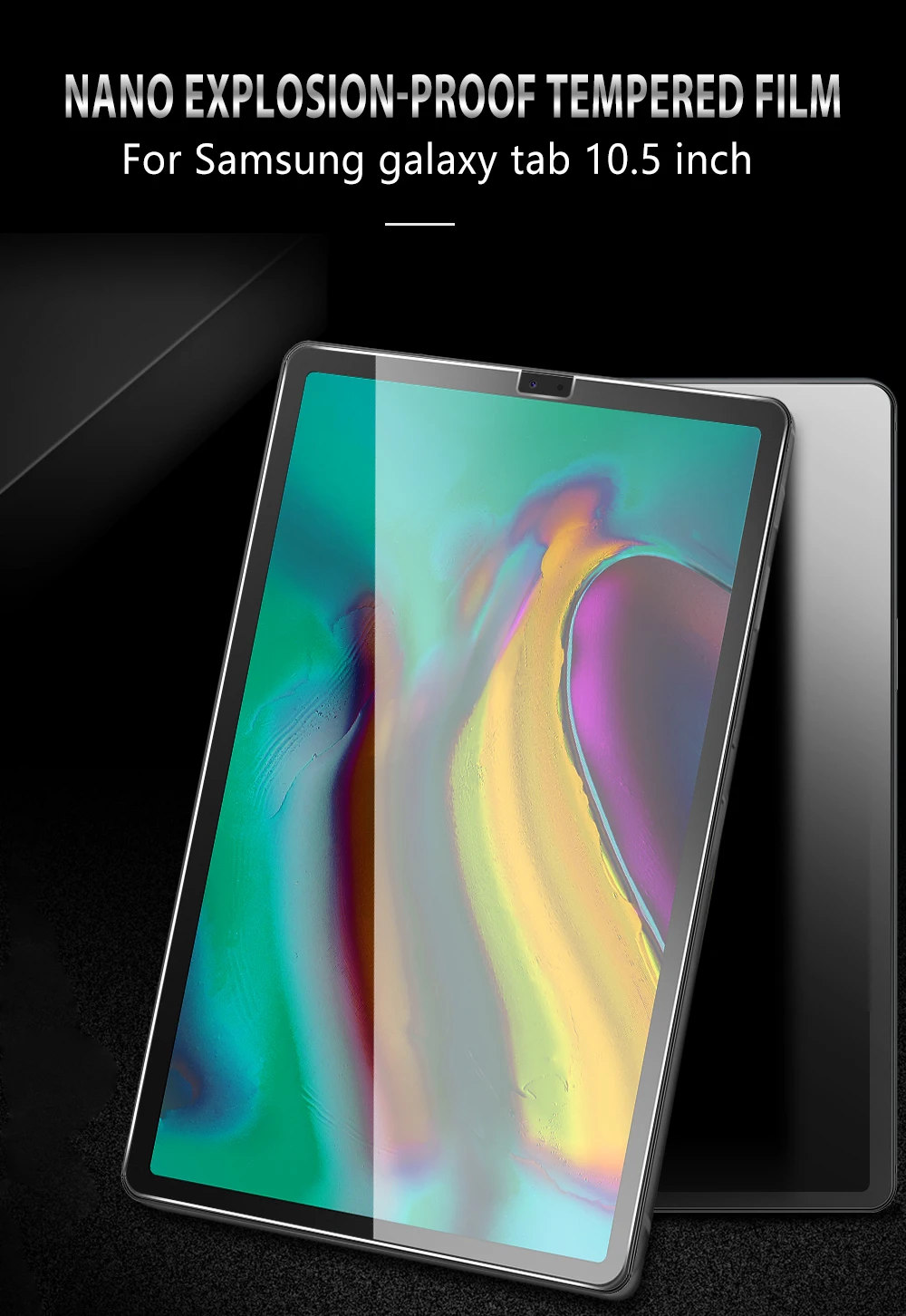 Закаленное Стекло для Samsung Galaxy Tab S6 10,5 T860 T865 S5E T720 защита экрана планшета пленка для S4 T835 Tab A 10,5 T590