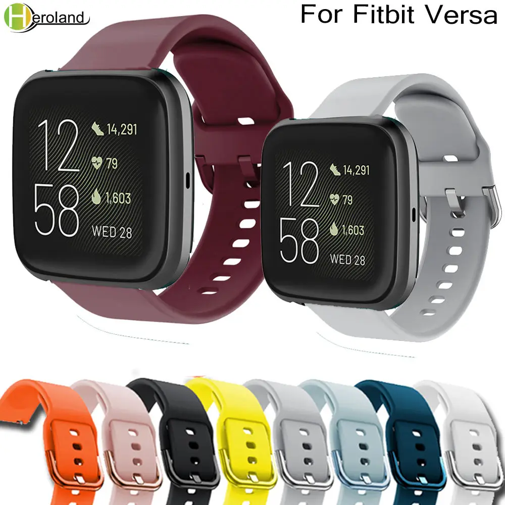 Strap Silicone For Fitbit Versa 2 Silicone Watch Band For Fitbit Versa