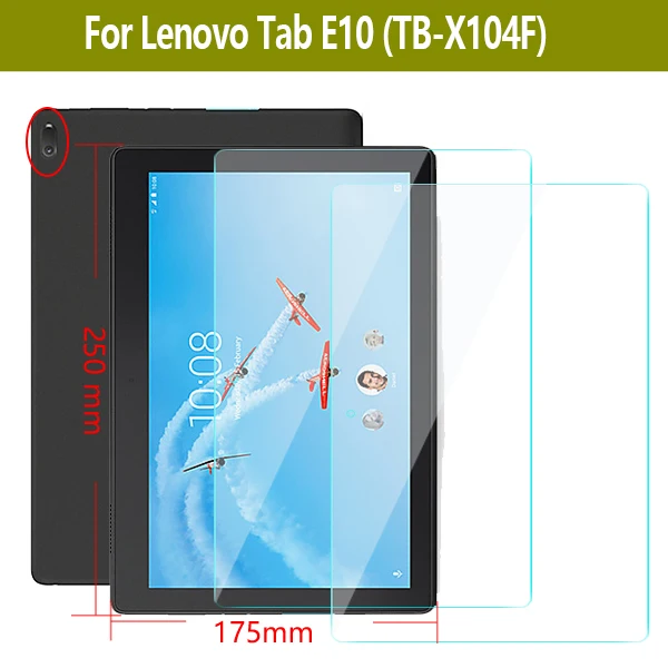 Закаленное стекло для lenovo TAB 4 10 Plus, защитная пленка для экрана lenovo TAB4 4 8 Plus, стекло для планшета M10 E10 - Цвет: LVE10GHM2