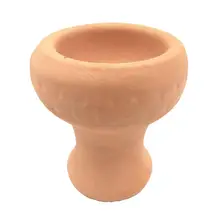 Novo 5 buracos cerâmica cinzeiros de argila cabeça de narguilé tabaco tigela fumaça pote shisha funil nargile acessórios charuto mais leve para(China)