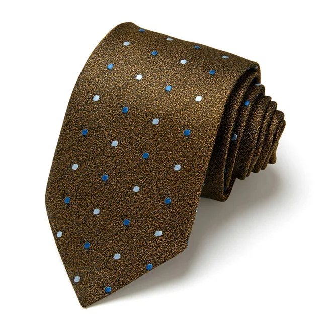 Novelty Ties Men's Fashion Tie  7.5cm Blue Necktie Green & Orange Color Neck Tie For Men Paisley Floral Bowtie Wedding L199