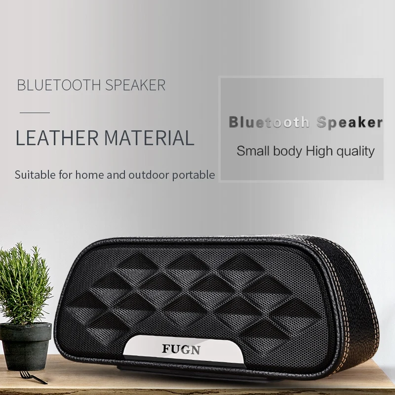 Fugn Bluetooth динамик смарт-пресс открытый портативный аудио сабвуфер Cannon Bluetooth динамик мобильный телефон карта бас Bluetooth Sp
