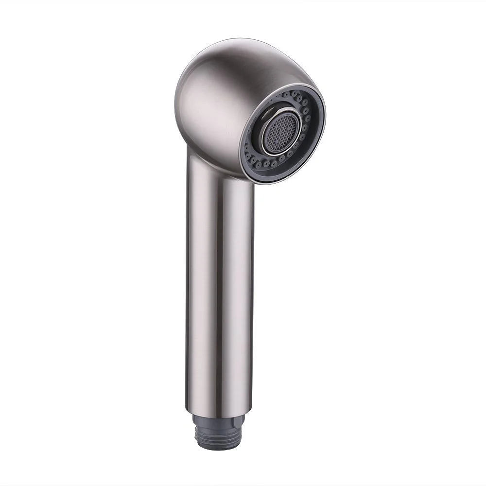 

Pull Out Sprayer Head Shower Head Accessories Kitchen Faucet Replacement Brushed Nickle ABS G1/2