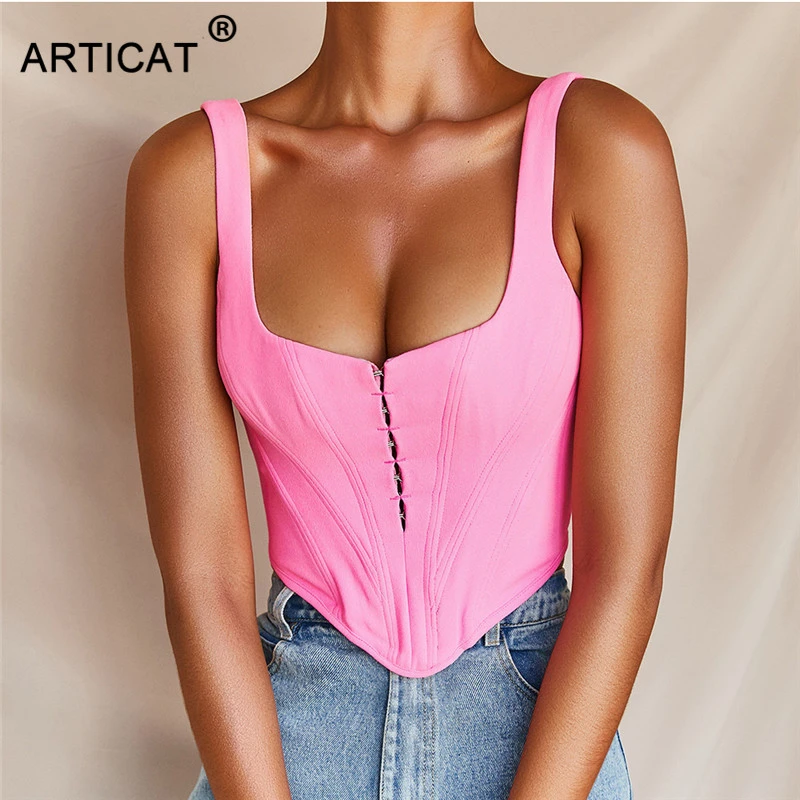 deep v tank top womens