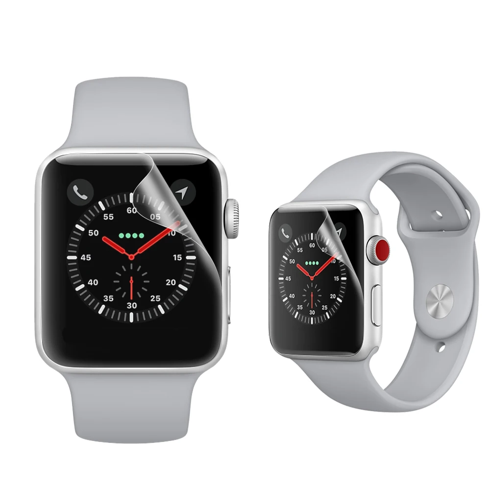 3 упаковки Защитная пленка для Apple Watch Series 4 40 мм 44 м полное покрытие для 4 iWatch ультра-тонкий прозрачный ЖК-экран Защитная крышка