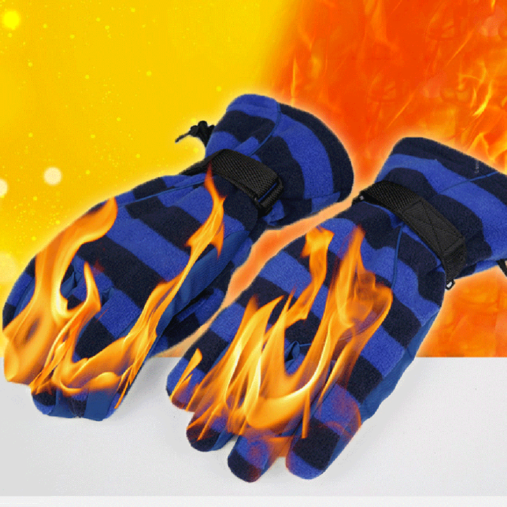 Зимние перчатки handschoenen в полоску для женщин и мужчин, зимние теплые зимние спортивные перчатки плюс водонепроницаемые противоскользящие уличные перчатки