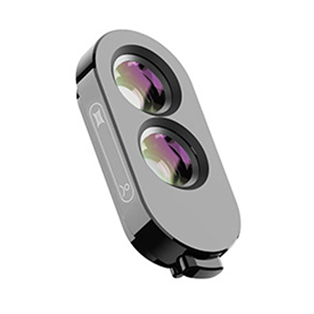 External 2in1 Accessories Camera Wide Angle Portable Macro Fashion Case Black Fisheye Telephoto Phone Lens Zoom For IPhone