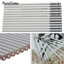 12 шт белые для рисования нетоксичные базовые пастельные карандаши набор для художника эскиз мелок цветной карандаш