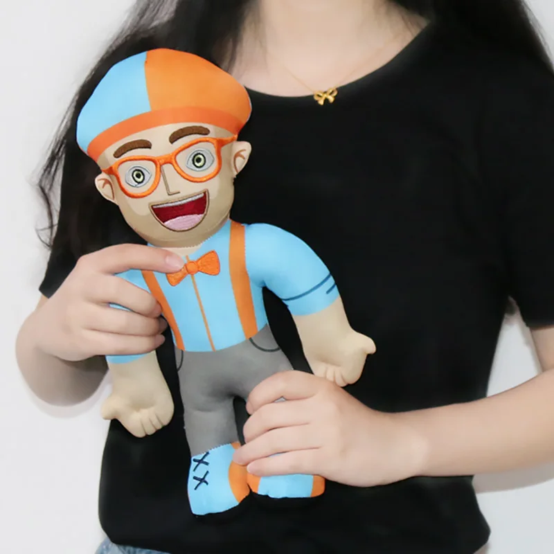 30 шт./лот 32 см Обучающие видео для детей Blippi плюшевые игрушки мягкие куклы