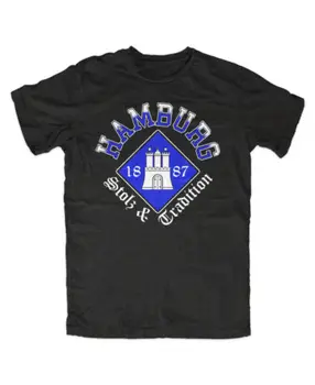 

Hamburg T-Shirt Black Black, Soccer, Fan, Ultras- show original title