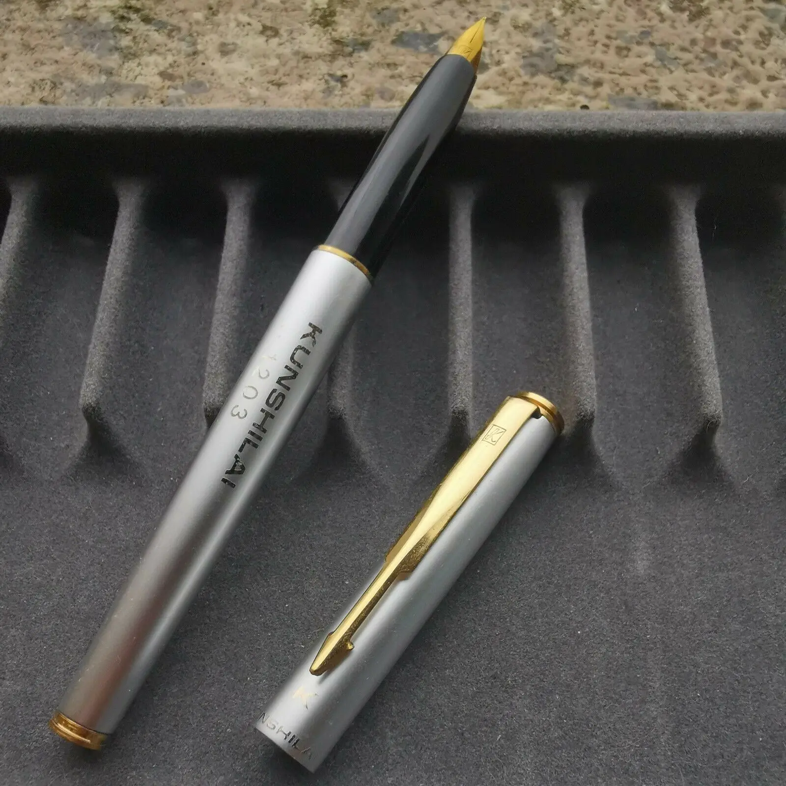 

Old Stock KSL Fountain Pen Fine Nib Aerometric Pen 1999S