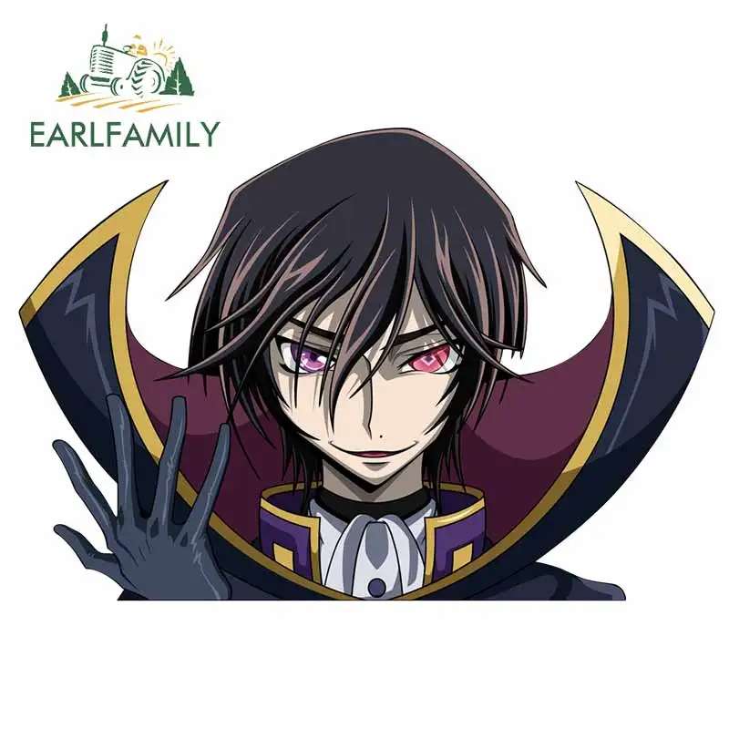 EARLFAMILY 13cm x 8.8cm for Lelouch Peeker Car Stickers Vinyl Assessoires  Laptop Bumper Windshield Trunk Custom Printing Decal - AliExpress