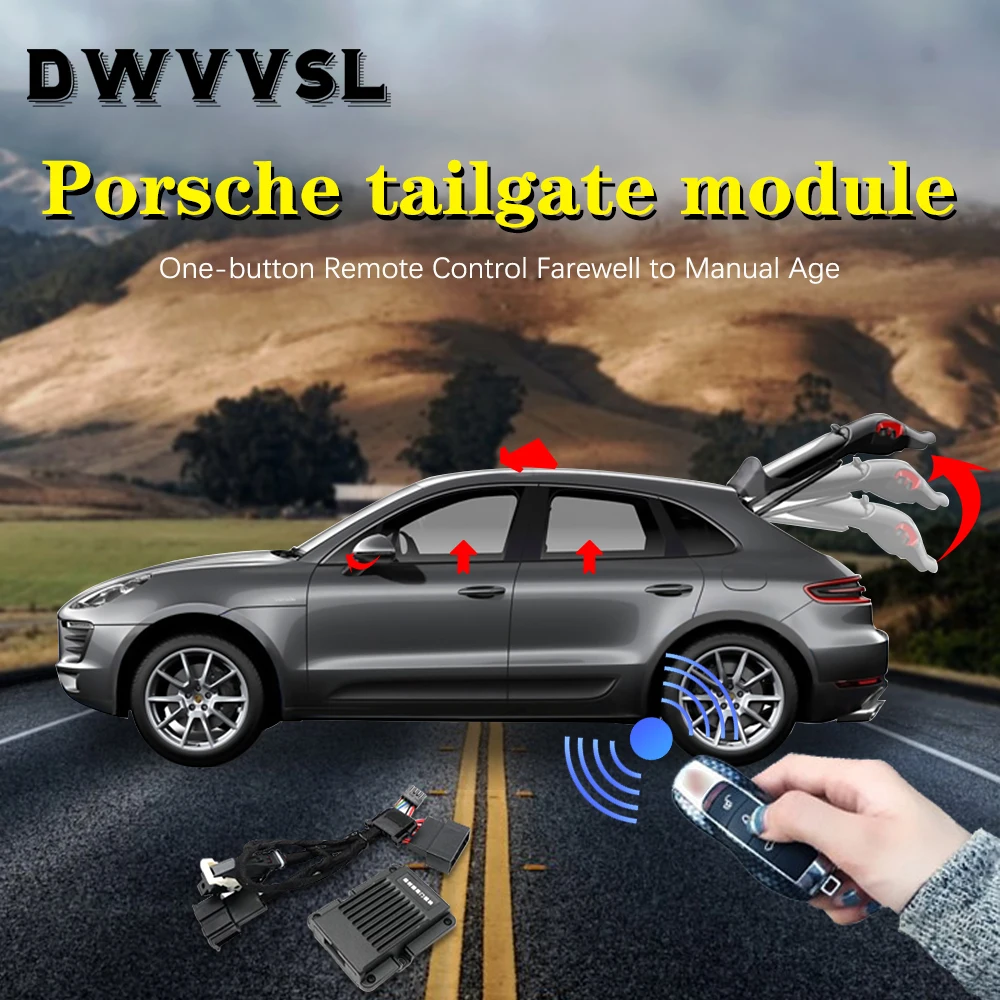 

Electric tailgate refitted for Porsche Macan Cayenne 9YA Palamera 971 car intelligent electric tail door Power operated tailgate