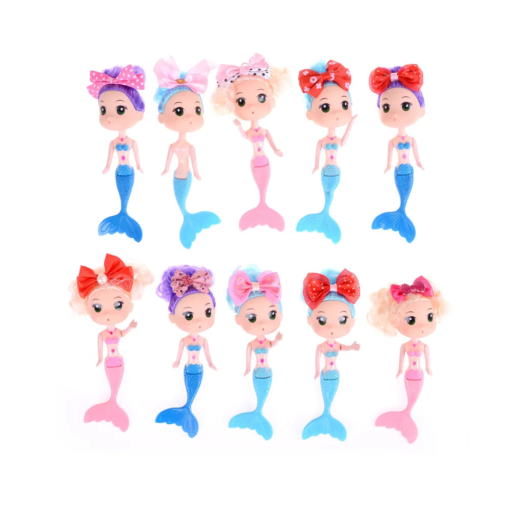 Obtenga esto 1 Uds 15cm natación sirena muñecas muñeca juguetes confundido muñeca muñecas para la muchacha de cumpleaños regalos de navidad dV5oQdr5X