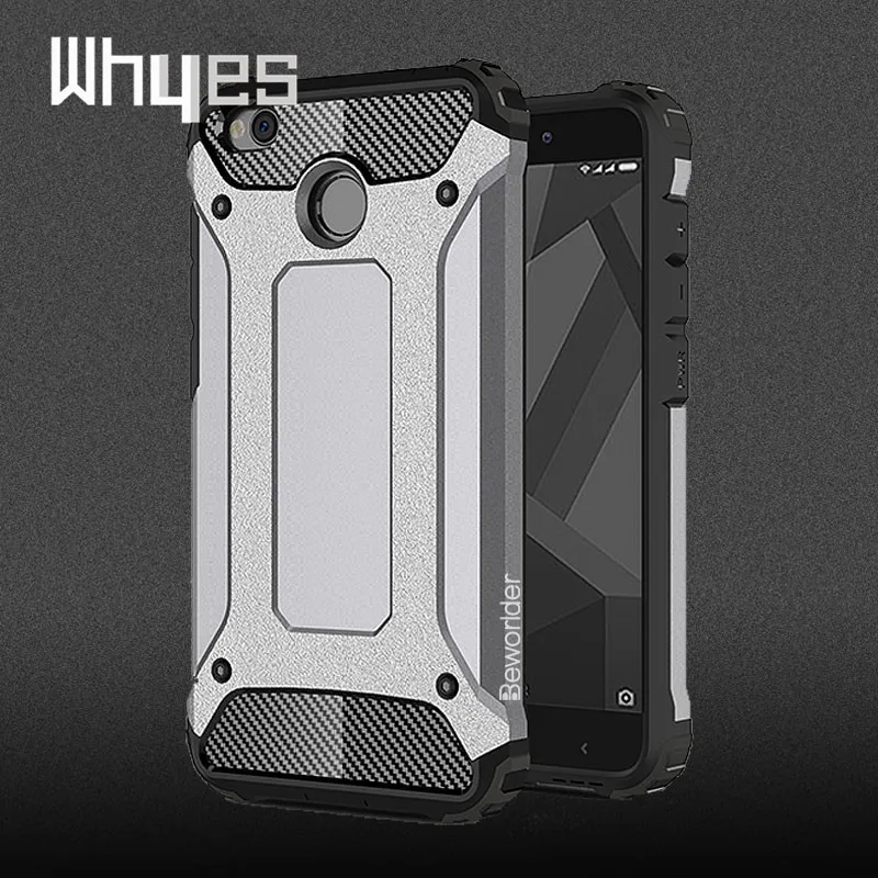 whyes For Xiaomi Redmi Note 4X Case Global Version 32GB TPU soft + PC Shockproof Armor Cases Cover 4 | Мобильные телефоны и