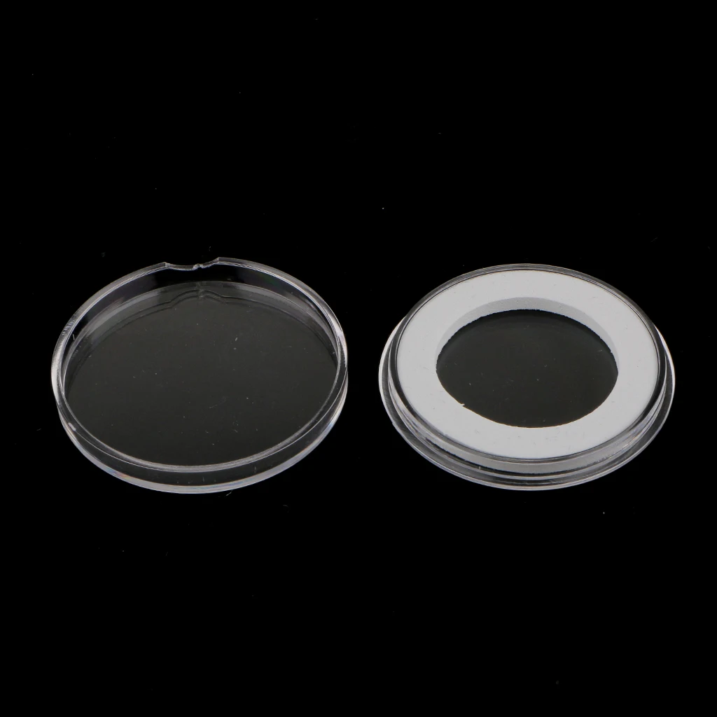 4pc Fancy Single Coins Holder Display for 38MM Commemorative Coins Box Case for Collector Gift