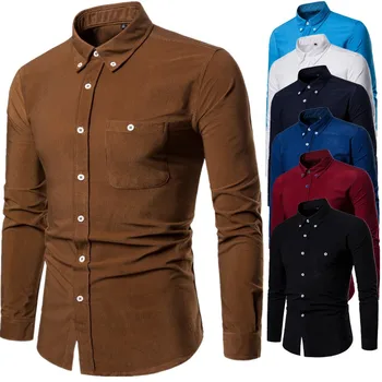 

Autumn 2019 Newest M-5xl Large Size Long Sleeve Men Shirts High Quality Cheap Price Long Sleeve Shirt Men Camisas Masculinas