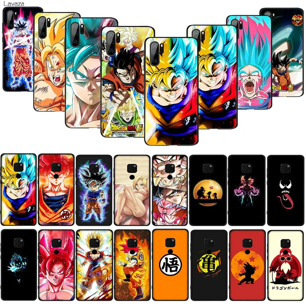 Lavaza DBZ Dragon ball cell anime TPU Soft Case for Huawei Honor view 20 9x Pro P smart Z Plus P20Lite Mate 30 Lite | Мобильные