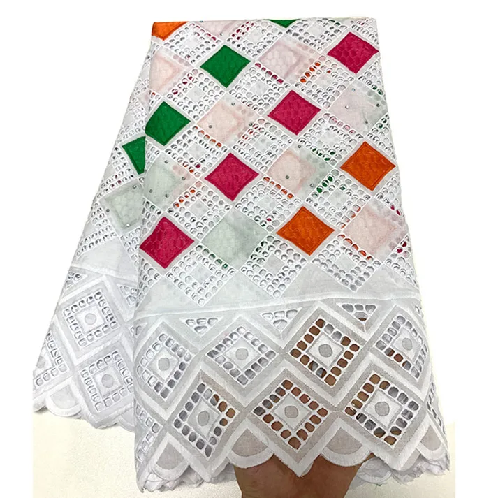 Швейцарская кружевная ткань хлопок Suisse сухие llllace ткани высокого качества ткань из Дубая швейцарская вуаль кружева в швейцарской 5 ярдов/партия