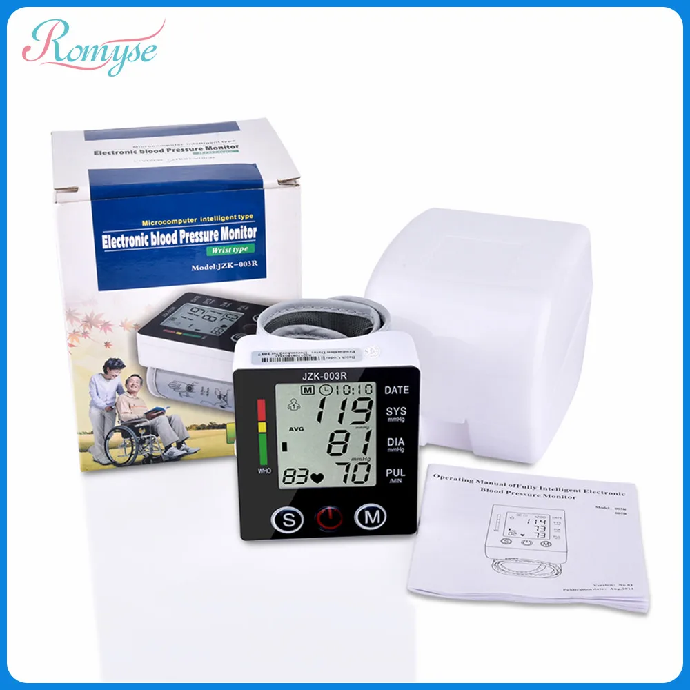 Дешево Цифровой измеритель артериального давления на запястье, автоматический Домашний медицинский прибор для ухода за здоровьем, умный медицинс...