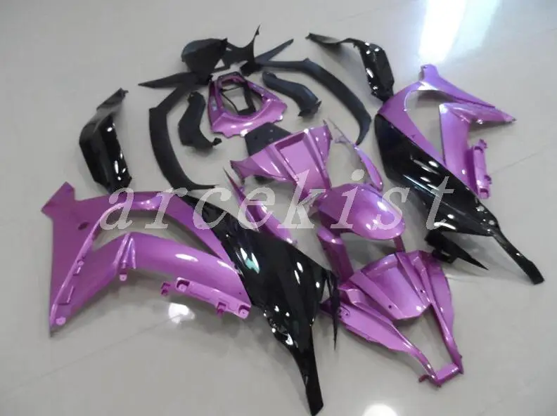 ABS полный обтекатель комплект подходит для kawasaki Ninja ZX-10R ZX10R 2011 2012 2013 Кузов Набор 11 12 13 14 15 Белый Черный